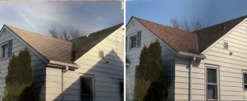 Roof Replacement in Rochester, Ohio by North Coast Builders Inc.
